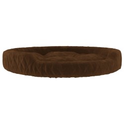 vidaXL Hundebett Braun 70x55x23 cm Plüsch