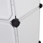 vidaXL Modularer Schrank mit 9 Fächern 37×115×150 cm Weiß vidaXL Modularer Schrank mit 9 Fächern 37×115×150 cm Weiß