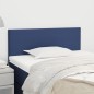 Kopfteil Blau 90x5x78/88 cm Stoff Kopfteil Blau 90x5x78/88 cm Stoff