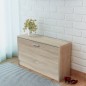 vidaXL Schuhbank Eiche 80x24x45 cm vidaXL Schuhbank Eiche 80x24x45 cm