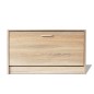 vidaXL Schuhbank Eiche 80x24x45 cm vidaXL Schuhbank Eiche 80x24x45 cm