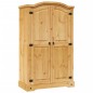 vidaXL Kleiderschrank Mexiko-Stil Kiefernholz 2 Türen vidaXL Kleiderschrank Mexiko-Stil Kiefernholz 2 Türen