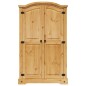 vidaXL Kleiderschrank Mexiko-Stil Kiefernholz 2 Türen vidaXL Kleiderschrank Mexiko-Stil Kiefernholz 2 Türen