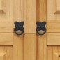 vidaXL Kleiderschrank Mexiko-Stil Kiefernholz 2 Türen vidaXL Kleiderschrank Mexiko-Stil Kiefernholz 2 Türen