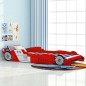 vidaXL Rennwagen-Bett 90x200 cm Rot vidaXL Rennwagen-Bett 90x200 cm Rot