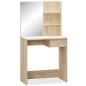 vidaXL Schminktisch Holzwerkstoff 75x40x141 cm Eiche vidaXL Schminktisch Holzwerkstoff 75x40x141 cm Eiche