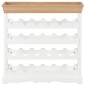 vidaXL Weinschrank Weiß 70 x 22,5 x 70,5 cm MDF vidaXL Weinschrank Weiß 70 x 22,5 x 70,5 cm MDF