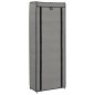 vidaXL Schuhschrank mit Abdeckung Grau 57 x 29 x 162 cm Stoff vidaXL Schuhschrank mit Abdeckung Grau 57 x 29 x 162 cm Stoff