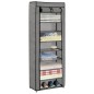 vidaXL Schuhschrank mit Abdeckung Grau 57 x 29 x 162 cm Stoff vidaXL Schuhschrank mit Abdeckung Grau 57 x 29 x 162 cm Stoff