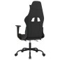 Gaming-Stuhl mit Massage & Fußstütze Schwarz und Hellgrün Stoff Gaming-Stuhl mit Massage & Fußstütze Schwarz und Hellgrün Stoff