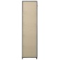 vidaXL Stoffschrank mit Fächern Kleiderstangen Creme 150x45x176cm vidaXL Stoffschrank mit Fächern Kleiderstangen Creme 150x45x176cm