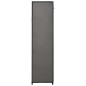 vidaXL Stoffschrank mit Fächern Kleiderstangen Grau 150x45x176cm vidaXL Stoffschrank mit Fächern Kleiderstangen Grau 150x45x176cm