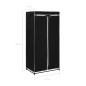 vidaXL Kleiderschränke 2 Stk. Schwarz 75×50×160 cm vidaXL Kleiderschränke 2 Stk. Schwarz 75×50×160 cm