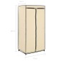 vidaXL Kleiderschränke 2 Stk. Creme 75×50×160 cm vidaXL Kleiderschränke 2 Stk. Creme 75×50×160 cm