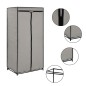 vidaXL Kleiderschränke 2 Stk. Grau 75×50×160 cm vidaXL Kleiderschränke 2 Stk. Grau 75×50×160 cm