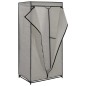 vidaXL Kleiderschränke 2 Stk. Grau 75×50×160 cm vidaXL Kleiderschränke 2 Stk. Grau 75×50×160 cm