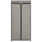 vidaXL Kleiderschränke 2 Stk. Grau 75×50×160 cm vidaXL Kleiderschränke 2 Stk. Grau 75×50×160 cm