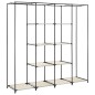 vidaXL Kleiderschrank mit 4 Fächern Creme 175 x 45 x 170 cm vidaXL Kleiderschrank mit 4 Fächern Creme 175 x 45 x 170 cm