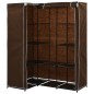 vidaXL Eckkleiderschrank Braun 130 x 87 x 169 cm vidaXL Eckkleiderschrank Braun 130 x 87 x 169 cm