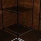 vidaXL Eckkleiderschrank Braun 130 x 87 x 169 cm vidaXL Eckkleiderschrank Braun 130 x 87 x 169 cm