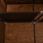 vidaXL Kleiderschrank mit Fächern und Stangen Braun 150x45x175cm Stoff vidaXL Kleiderschrank mit Fächern und Stangen Braun 150x45x175cm Stoff