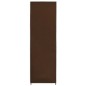 vidaXL Kleiderschrank Braun 87 x 49 x 159 cm Stoff vidaXL Kleiderschrank Braun 87 x 49 x 159 cm Stoff