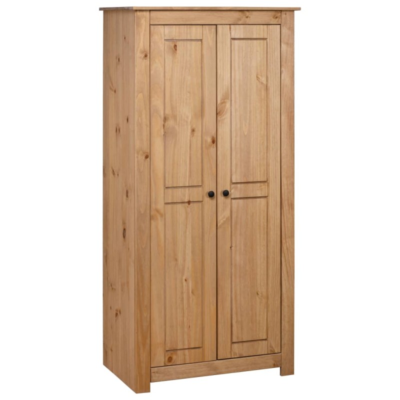 vidaXL Kleiderschrank 80x50x171,5 cm Kiefernholz Panama vidaXL Kleiderschrank 80x50x171,5 cm Kiefernholz Panama