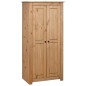 vidaXL Kleiderschrank 80x50x171,5 cm Kiefernholz Panama vidaXL Kleiderschrank 80x50x171,5 cm Kiefernholz Panama