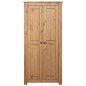 vidaXL Kleiderschrank 80x50x171,5 cm Kiefernholz Panama vidaXL Kleiderschrank 80x50x171,5 cm Kiefernholz Panama
