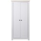 vidaXL Kleiderschrank Weiß 80×50×171,5 cm Kiefer Massiv Panama Serie vidaXL Kleiderschrank Weiß 80×50×171,5 cm Kiefer Massiv Panama Serie