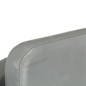 vidaXL Sessel Grau Echtleder vidaXL Sessel Grau Echtleder