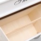 vidaXL Schuhschrank Weiß 50 x 28 x 58 cm Paulownia Holz vidaXL Schuhschrank Weiß 50 x 28 x 58 cm Paulownia Holz