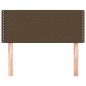 Kopfteil Dunkelbraun 80x5x78/88 cm Stoff Kopfteil Dunkelbraun 80x5x78/88 cm Stoff