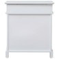 vidaXL Schuhschrank Weiß 50 x 28 x 58 cm Paulownia Holz vidaXL Schuhschrank Weiß 50 x 28 x 58 cm Paulownia Holz