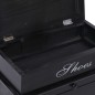 vidaXL Schuhschrank Schwarz 50 x 28 x 58 cm Paulownia Holz vidaXL Schuhschrank Schwarz 50 x 28 x 58 cm Paulownia Holz