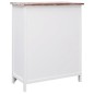 vidaXL Beistellschrank 6 Schubladen Braun 60x30x75cm Paulownia Holz vidaXL Beistellschrank 6 Schubladen Braun 60x30x75cm Paulownia Holz