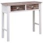 vidaXL Konsolentisch Braun 90×30×77 cm Holz vidaXL Konsolentisch Braun 90×30×77 cm Holz