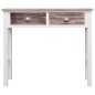 vidaXL Konsolentisch Braun 90×30×77 cm Holz vidaXL Konsolentisch Braun 90×30×77 cm Holz