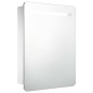 vidaXL LED-Spiegelschrank 60x11x80 cm vidaXL LED-Spiegelschrank 60x11x80 cm