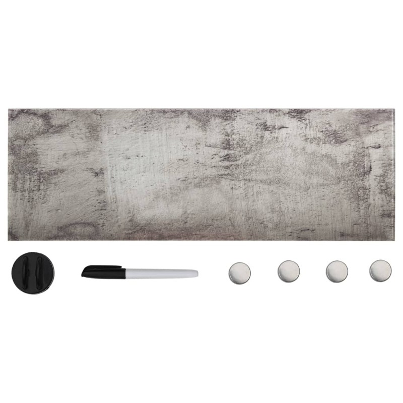 vidaXL Magnettafel Wandmontage Glas 60x20 cm vidaXL Magnettafel Wandmontage Glas 60x20 cm