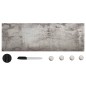 vidaXL Magnettafel Wandmontage Glas 60x20 cm vidaXL Magnettafel Wandmontage Glas 60x20 cm