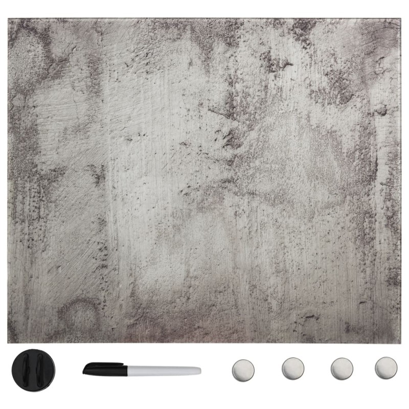 vidaXL Magnettafel Wandmontage Glas 40x40 cm vidaXL Magnettafel Wandmontage Glas 40x40 cm