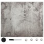 vidaXL Magnettafel Wandmontage Glas 40x40 cm vidaXL Magnettafel Wandmontage Glas 40x40 cm