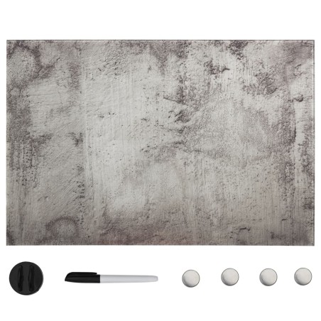 vidaXL Magnettafel Wandmontage Glas 60x40 cm