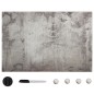 vidaXL Magnettafel Wandmontage Glas 60x40 cm vidaXL Magnettafel Wandmontage Glas 60x40 cm