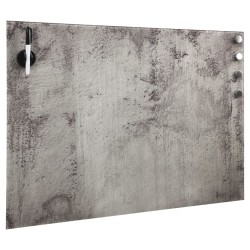 vidaXL Magnettafel Wandmontage Glas 60x40 cm