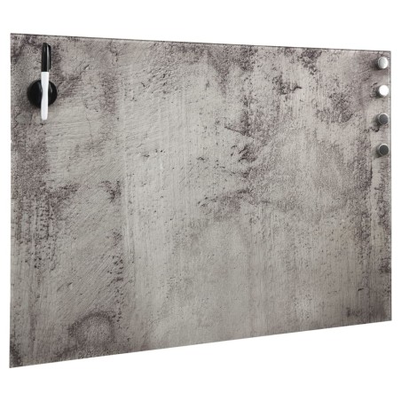 vidaXL Magnettafel Wandmontage Glas 60x40 cm