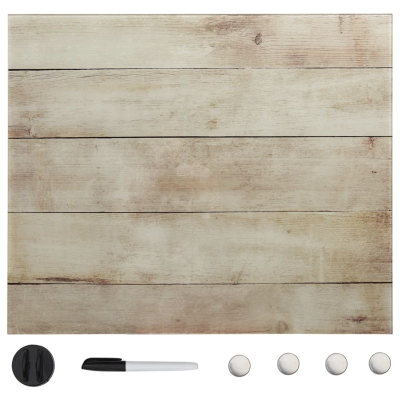 vidaXL Magnettafel Wandmontage Glas 40x40 cm vidaXL Magnettafel Wandmontage Glas 40x40 cm