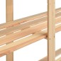 vidaXL Lagerregal mit 5 Böden 170×38×170 cm Kiefer Massivholz 500 kg vidaXL Lagerregal mit 5 Böden 170×38×170 cm Kiefer Massivholz 500 kg