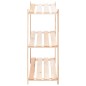 vidaXL Lagerregal mit 3 Böden 80×38×90 cm Kiefer Massivholz 150 kg vidaXL Lagerregal mit 3 Böden 80×38×90 cm Kiefer Massivholz 150 kg